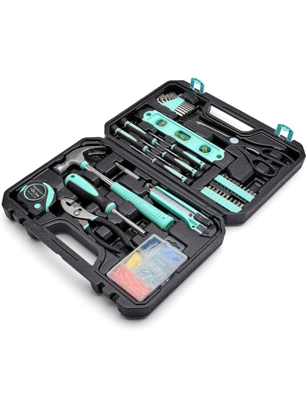 142-Piece Home Repair Tool Kit with Storage Case - Essential Hand Tools